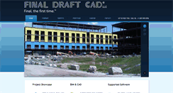 Desktop Screenshot of finaldraftcad.com